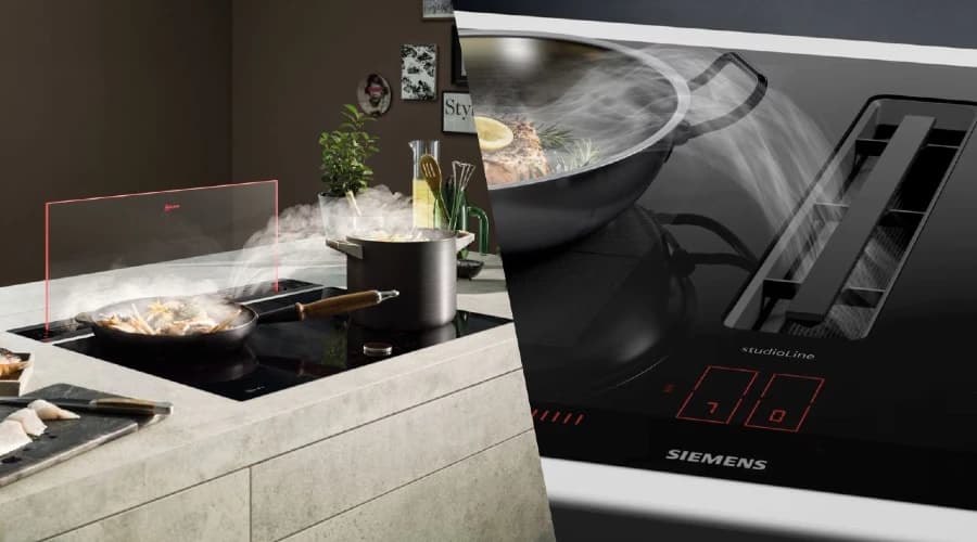 Vad är skillnad mellan en bänkfläkt och spishäll med fläkt?