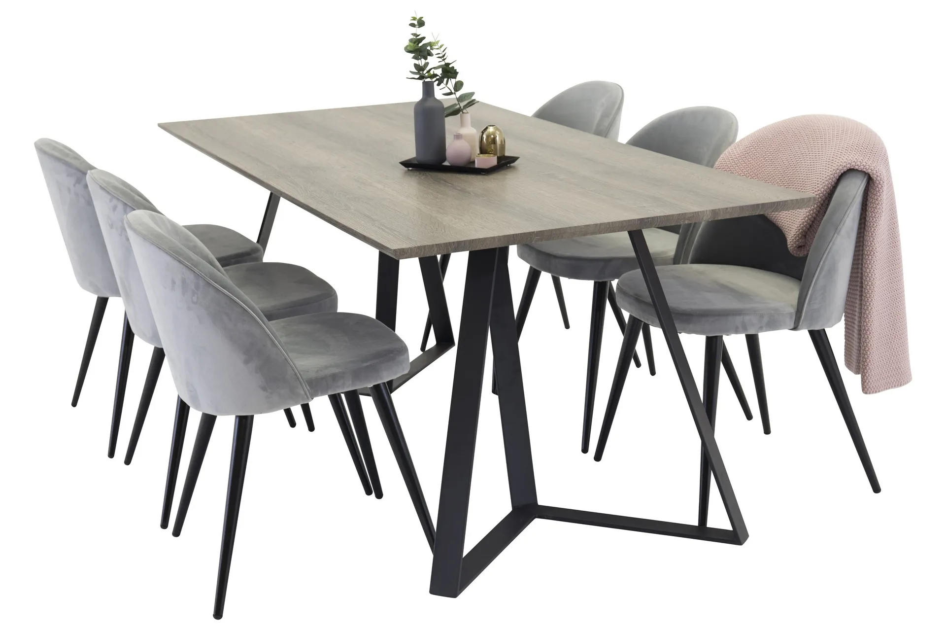 Bild av Marina Matgrupp 180 cm Rektangulärt med 6st Stolar