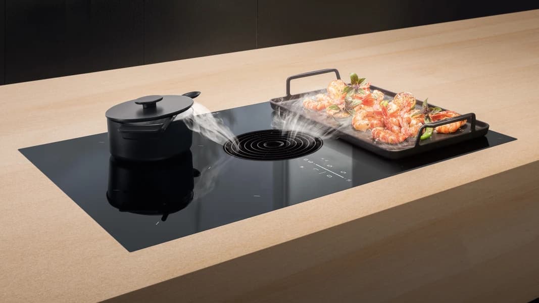 Bild på spishällen med fläkt BORA från undefined