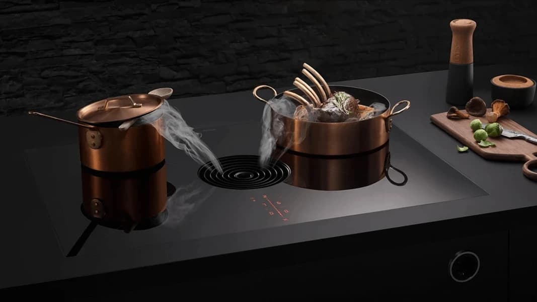 Bild på spishällen med fläkt BORA från undefined