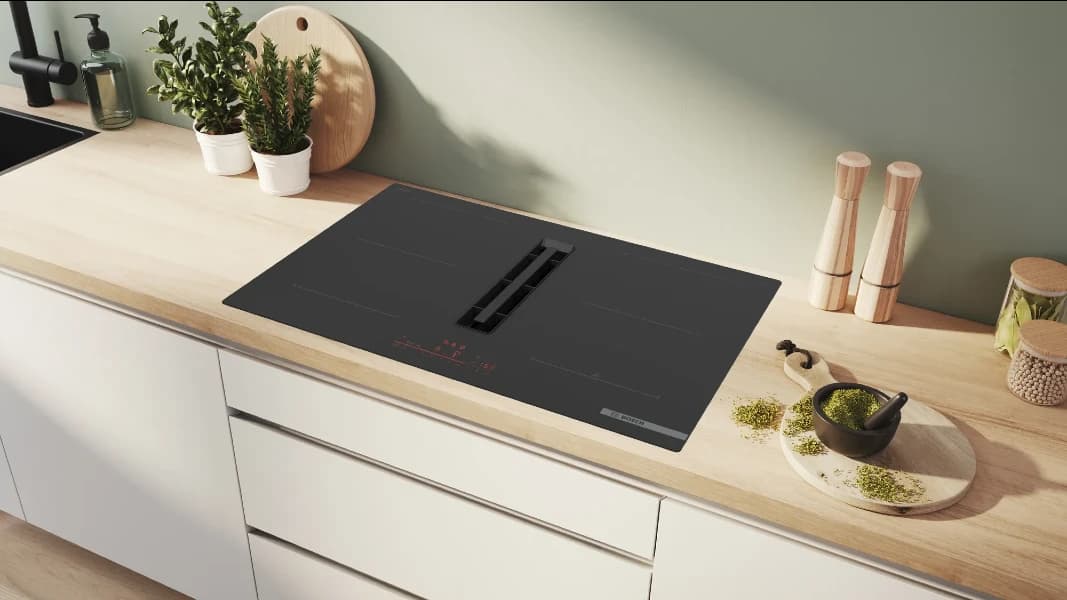 Bild på spishällen med fläkt Bosch från undefined