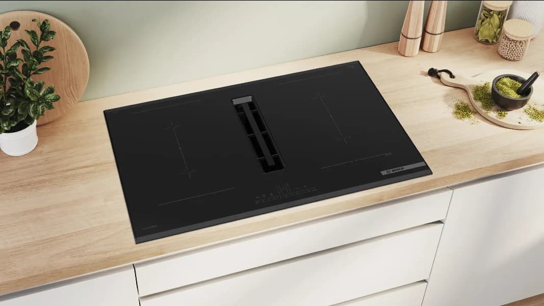 Bild på spishällen med fläkt Bosch från undefined