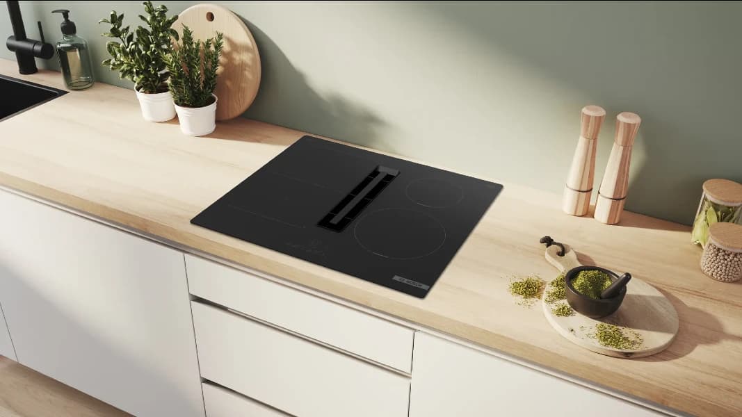 Bild på spishällen med fläkt Bosch från undefined