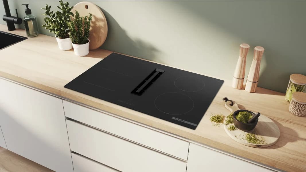 Bild på spishällen med fläkt Bosch från undefined