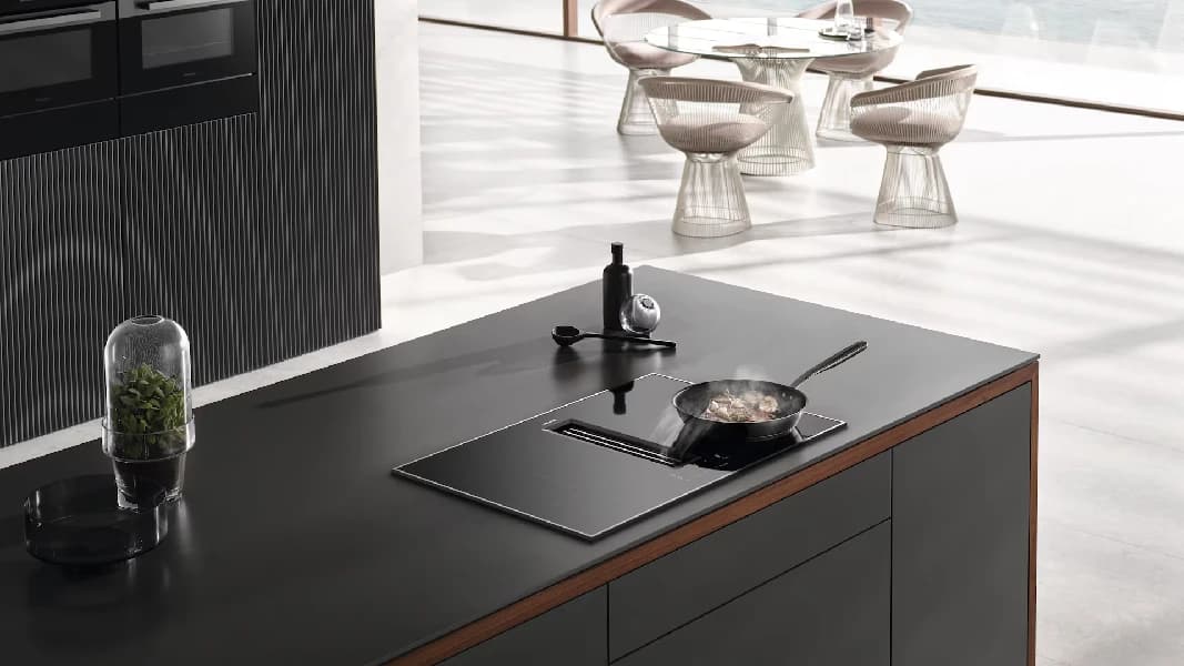 Bild på spishällen med fläkt Miele från undefined